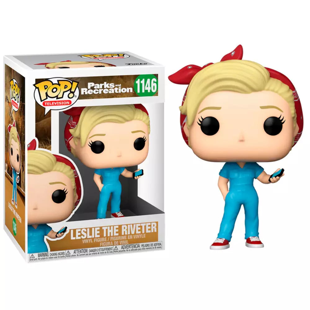 Parks and Recreation: Leslie the Riveter Funko Pop! Vinyl