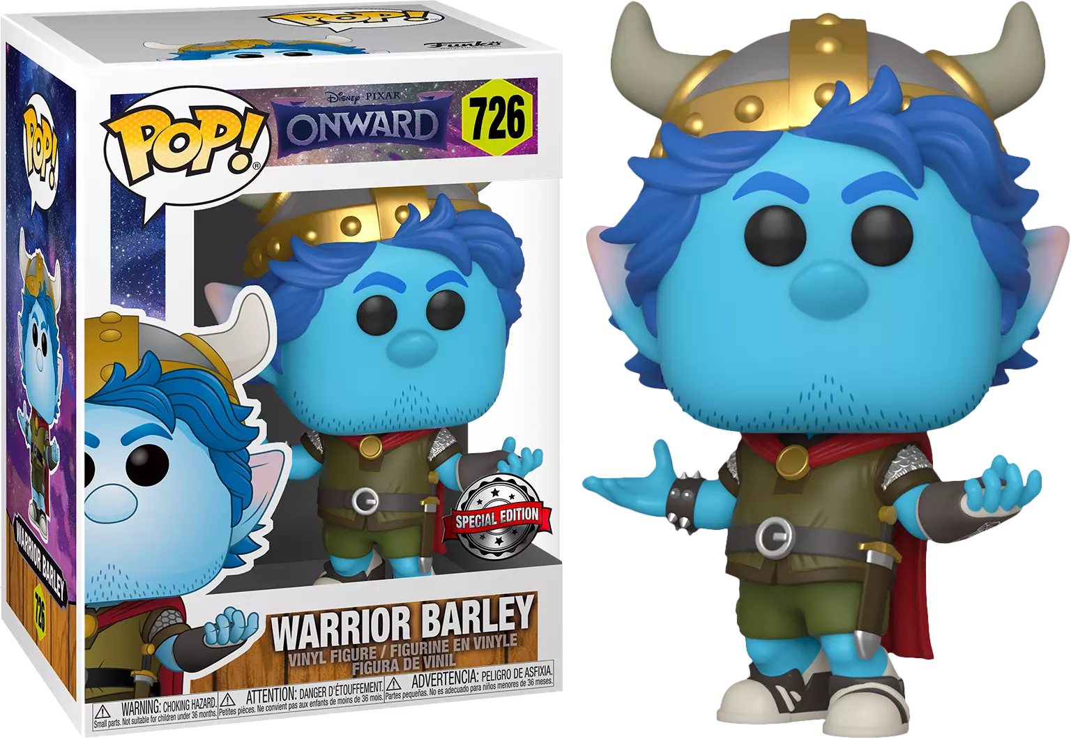 Onward: Warrior Barley Funko POP! Vinyl