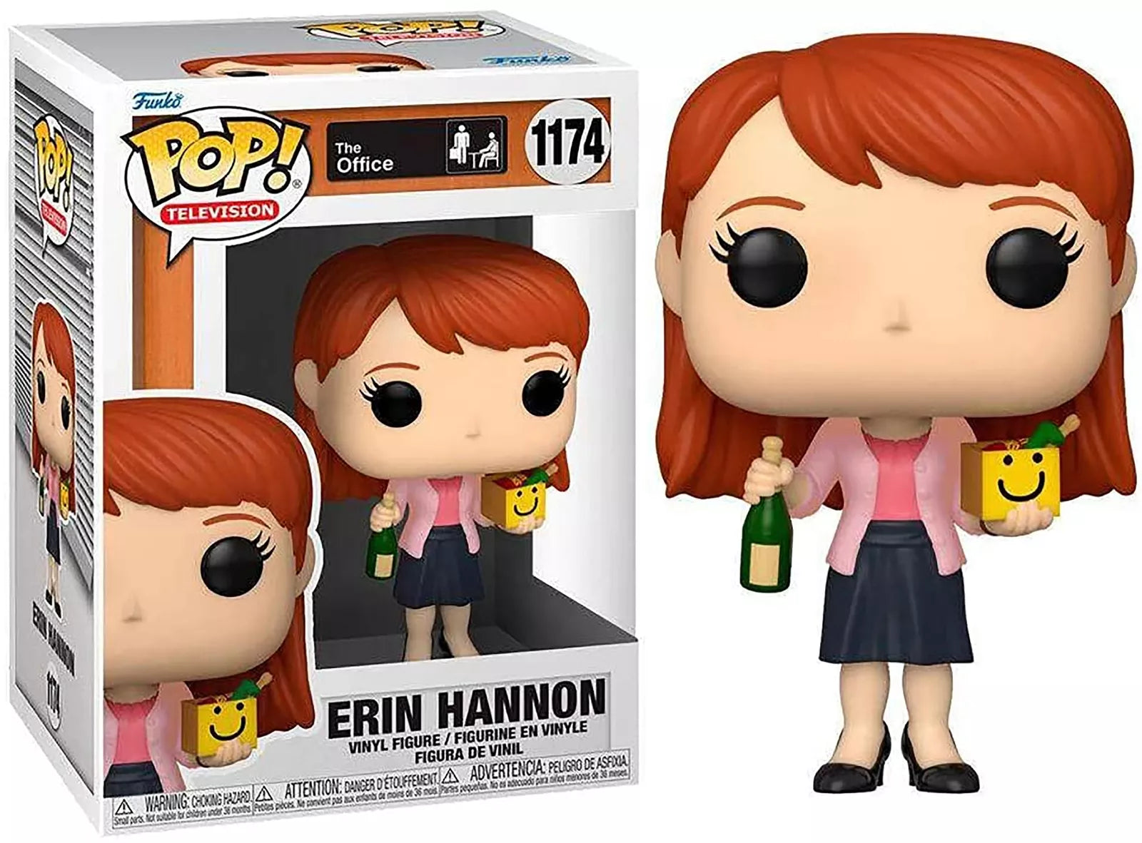 The Office: Erin Hannon w/ Happy Box & Champagne Funko Pop! Vinyl