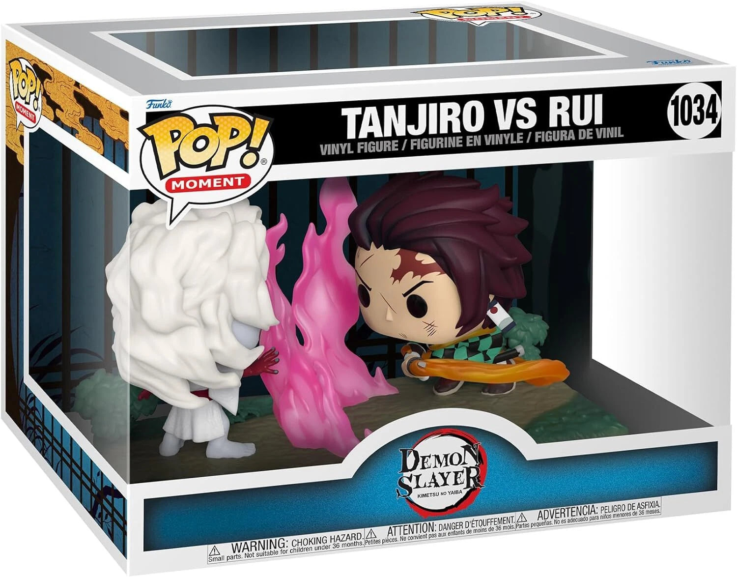 Demon Slayer: Tanjiro VS Rui Funko POP! Moment
