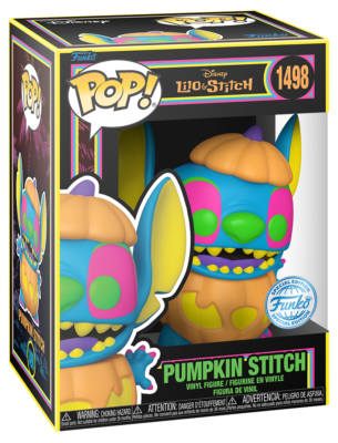 Disney: Lilo & Stitch: Pumpkin Stitch Blacklight Funko POP! Vinyl