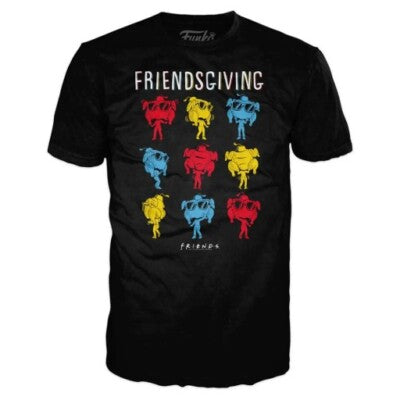 Friends: Friendsgiving Funko T-Shirt - Extra Large - Black