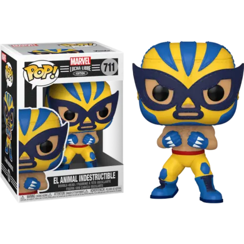 Marvel Luchadores: Wolverine Funko Pop! Vinyl