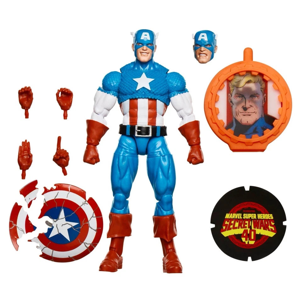 Marvel Legends Series: Secret Wars Captain America