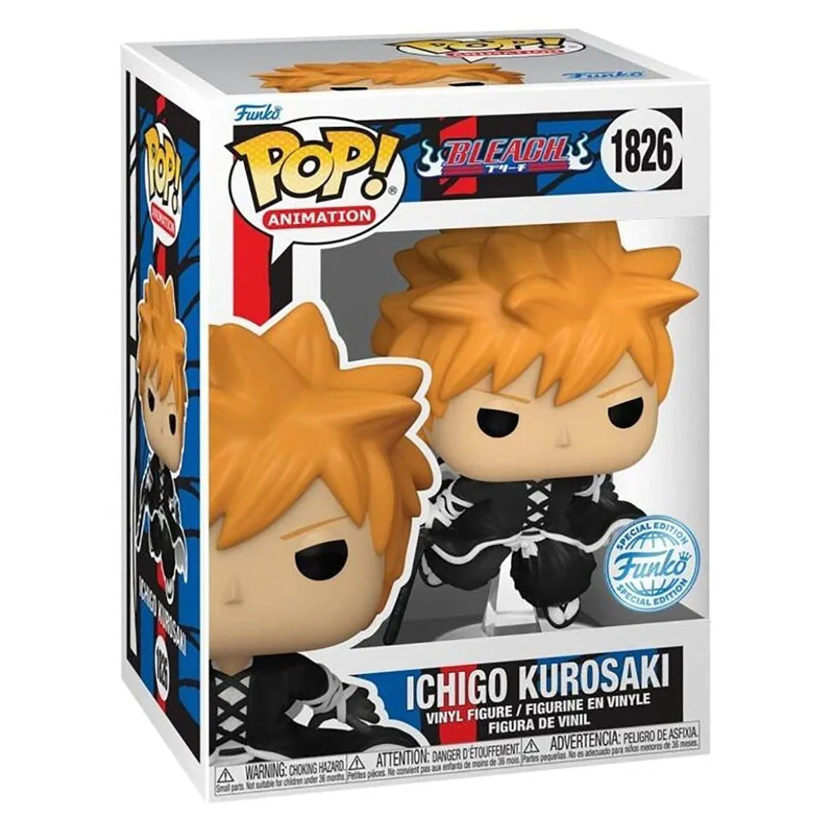 Bleach: Ichigo Kurosaki (Getsuga Tenshou Attack) Funko POP! Vinyl
