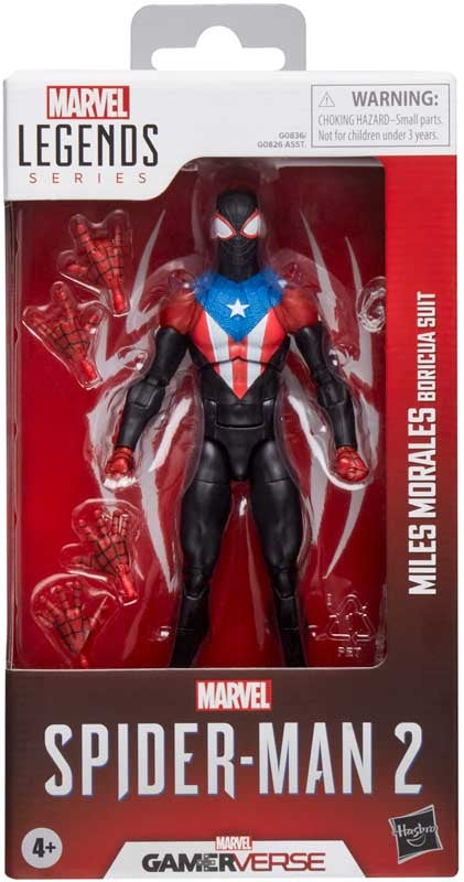 Marvel Legends Series: Gamervere Spider-Man 2 Miles Morales Boricua Suit