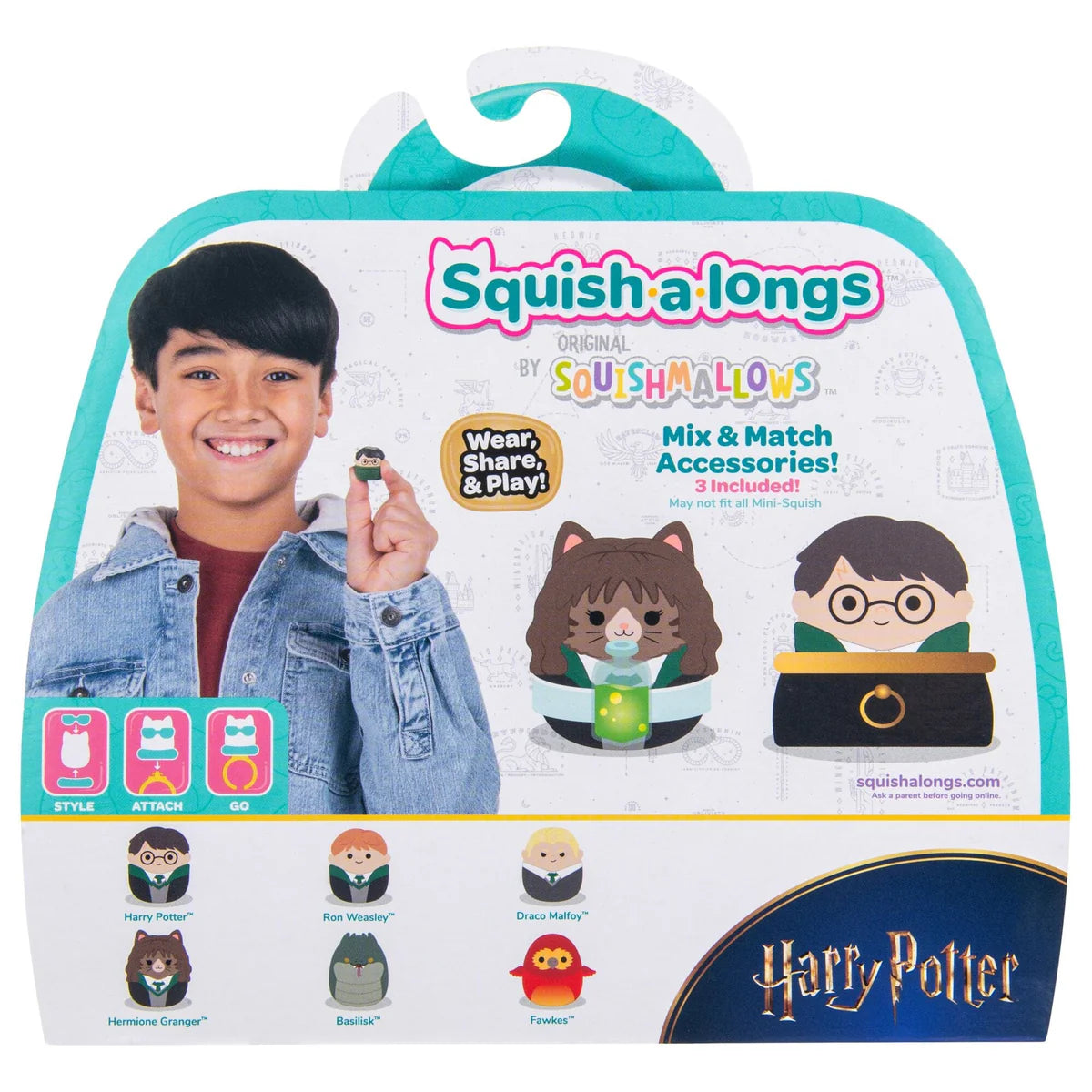 Squish-A-Longs Harry Potter 6 Pack (Series 2, Style 1)