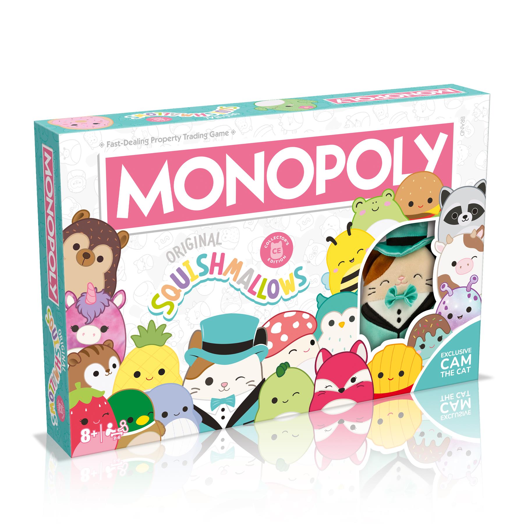 Squishmallows Monopoly board game box