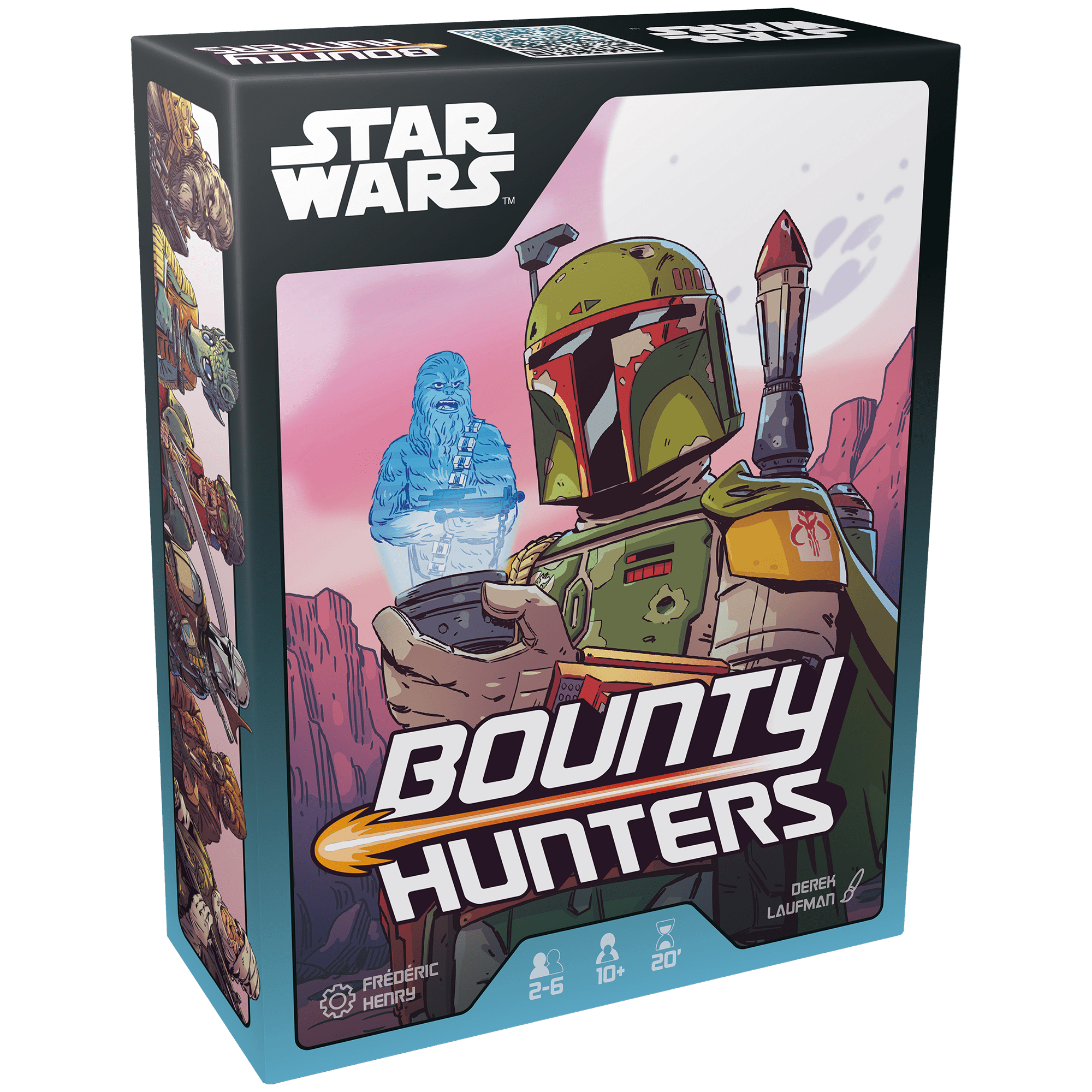 Star Wars Bounty Hunters retail box