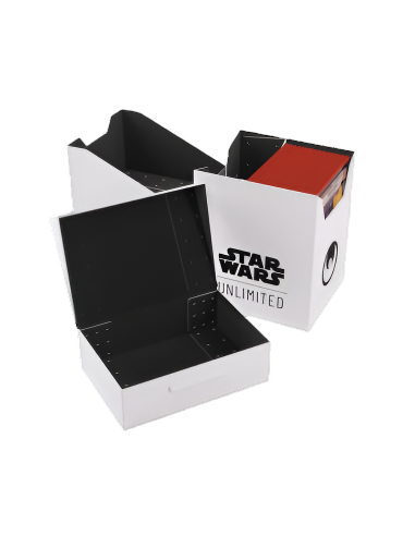 Gamegenic Star Wars: Unlimited Soft Crate – White/Black