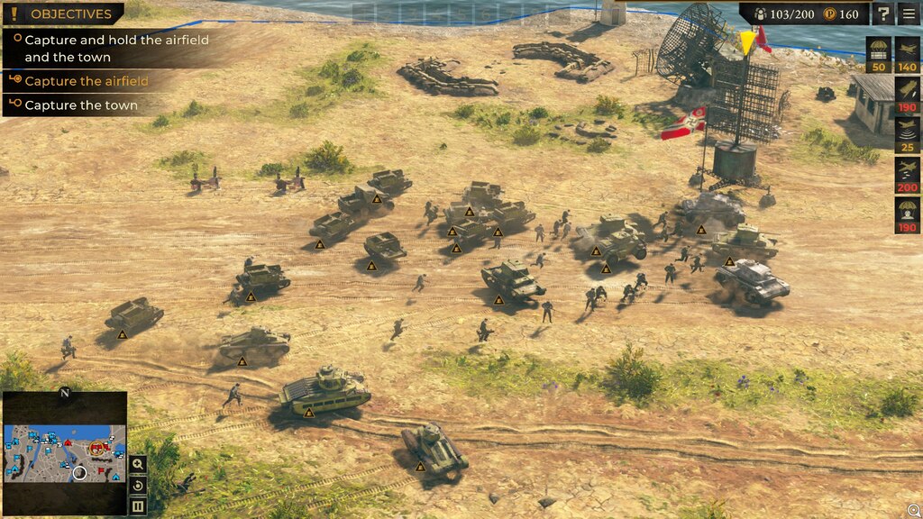 Sudden Strike 5 gameplay screenshot