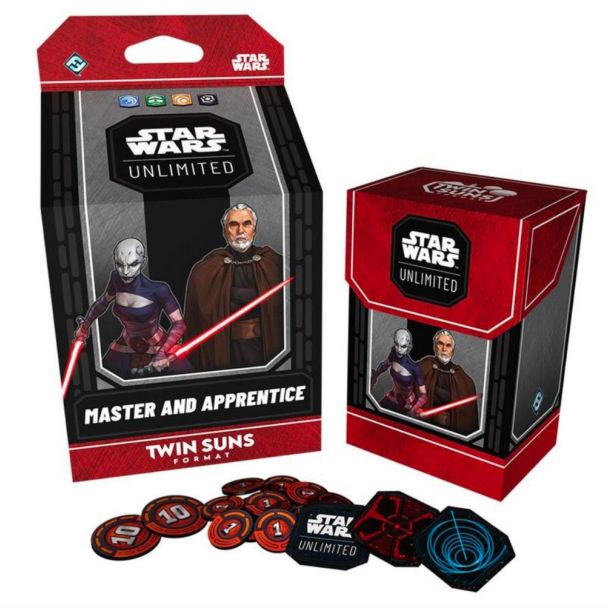 Star Wars Unlimited: Twin Suns Deck - Master and Apprentice