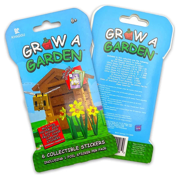 Grow a Garden Collectible Sticker Pack