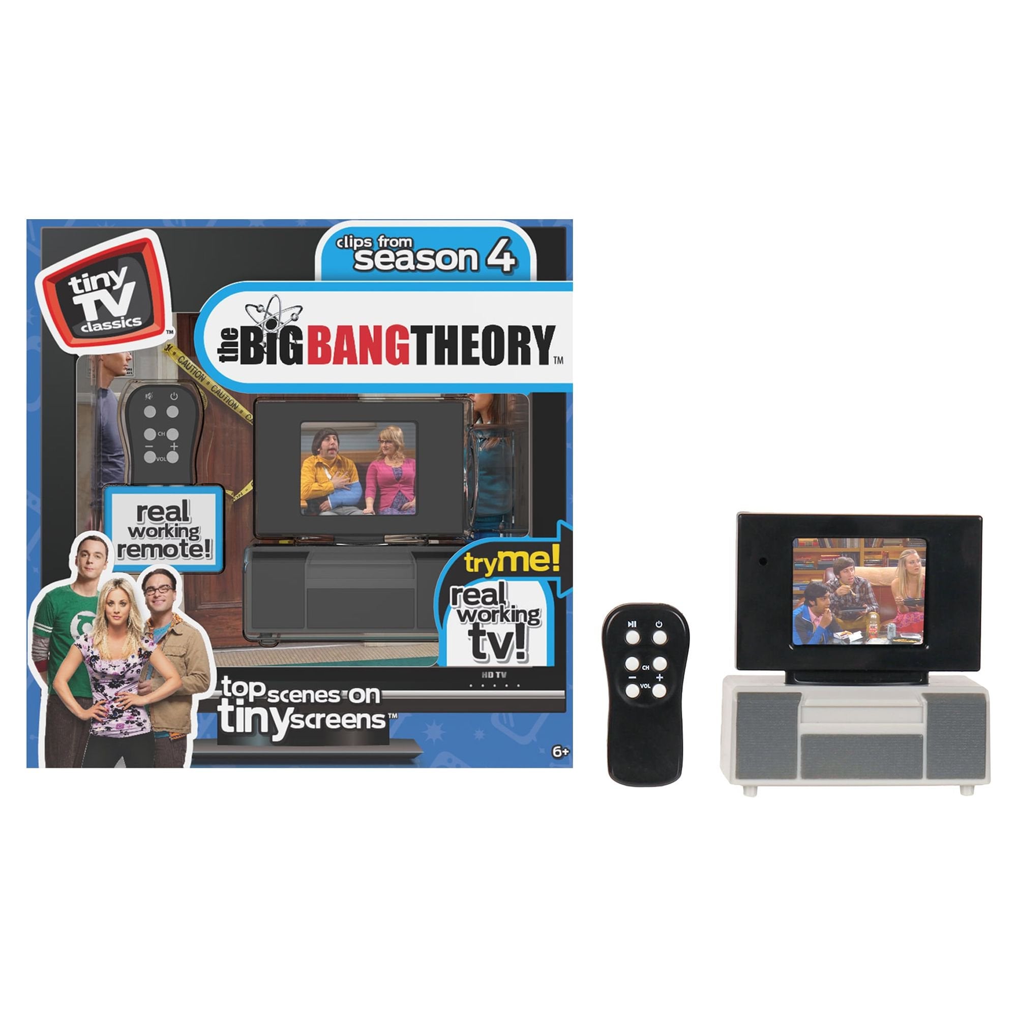 Tiny TV Classics The Big Bang Theory retail packaging