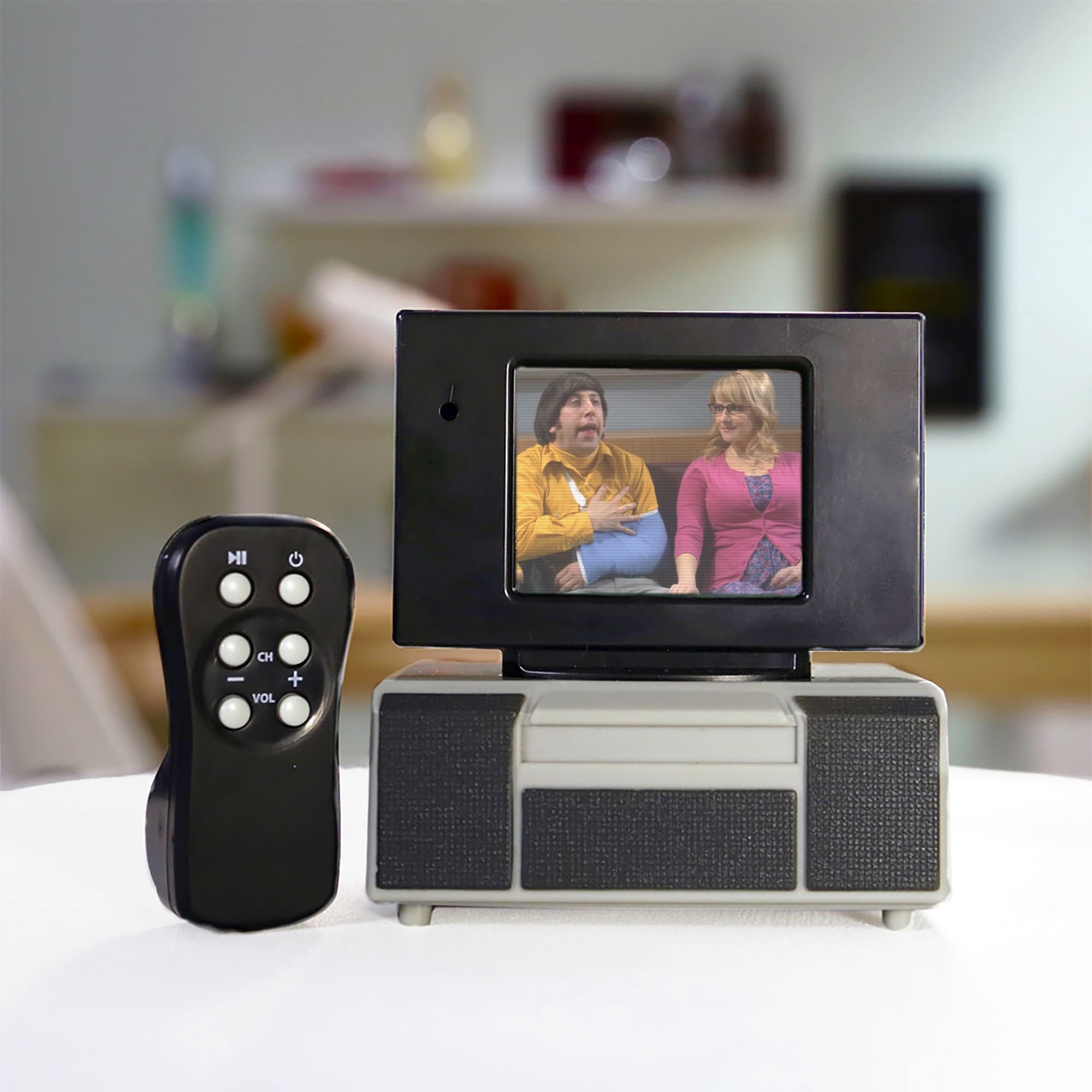 Tiny TV Classics The Big Bang Theory mini TV and remote