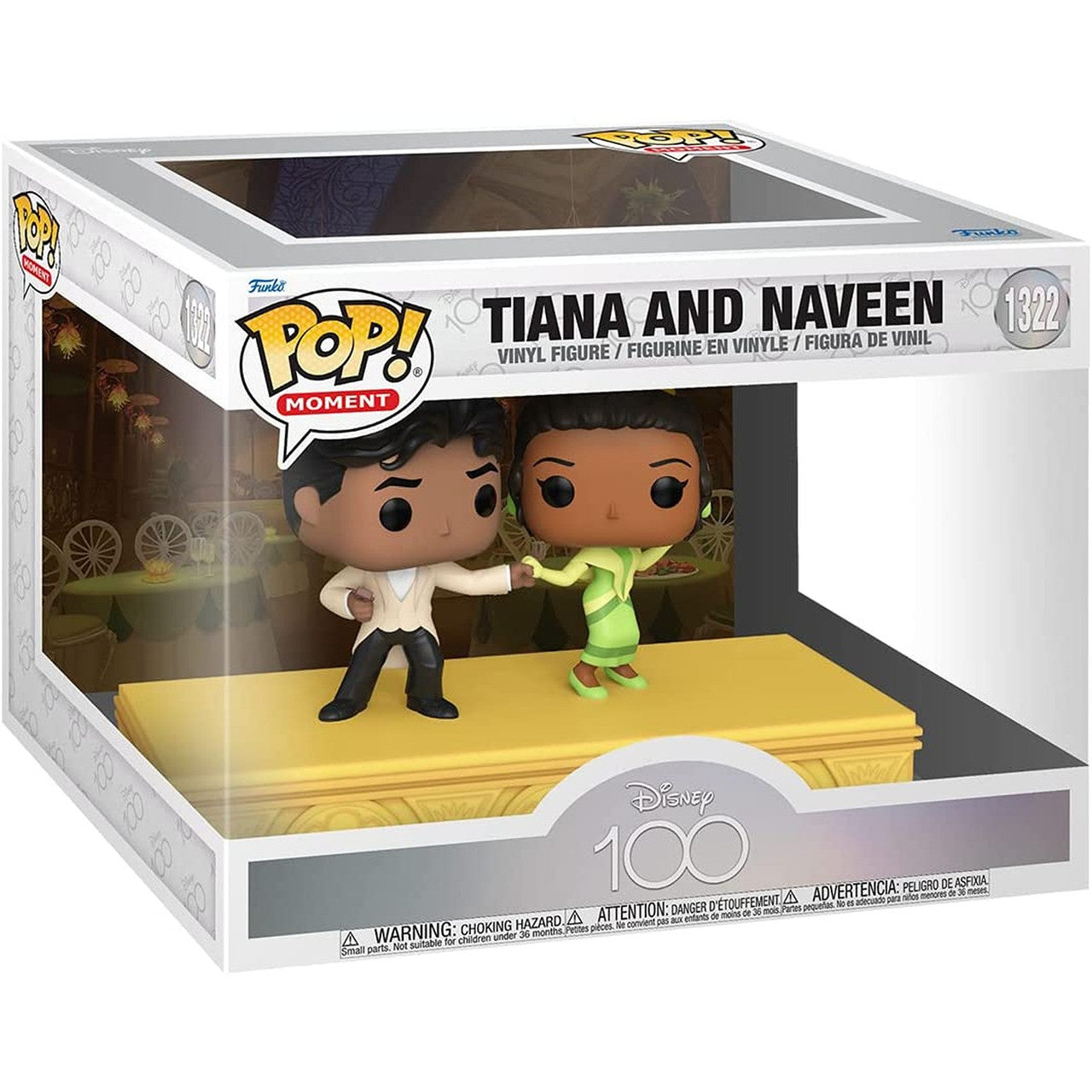 Disney 100: Tiana and Naveen Funko POP! Moment