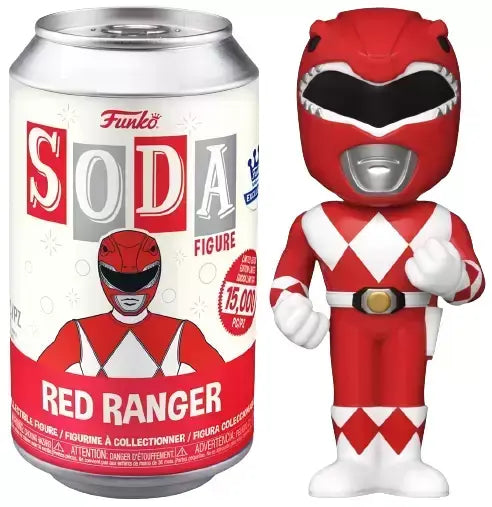 Funko Vinyl Soda: Power Rangers: Red Ranger
