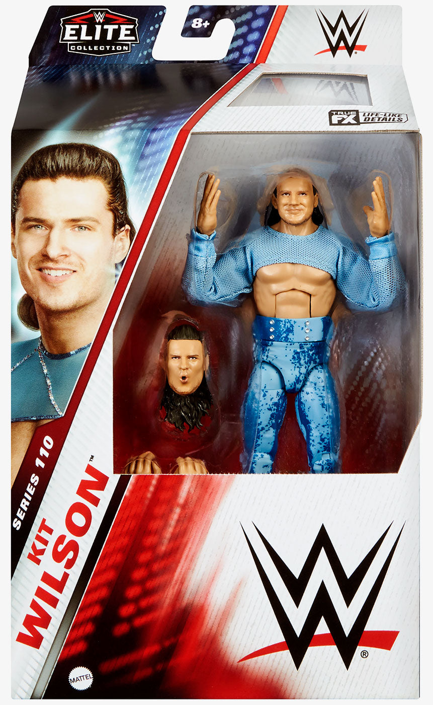WWE Elite Collection Series 110 Kit Wilson figure in retail packaging