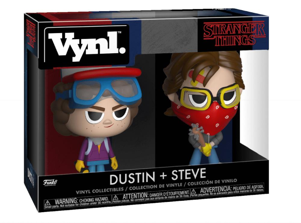 Stranger Things: Dustin + Steve Funko Vynl Figure 2-Pack