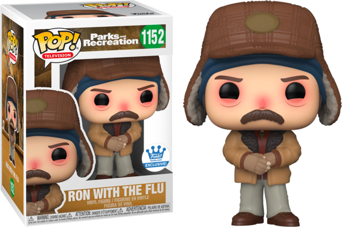 Parks and Recreation: Ron with the Flu Funko Pop! Vinyl