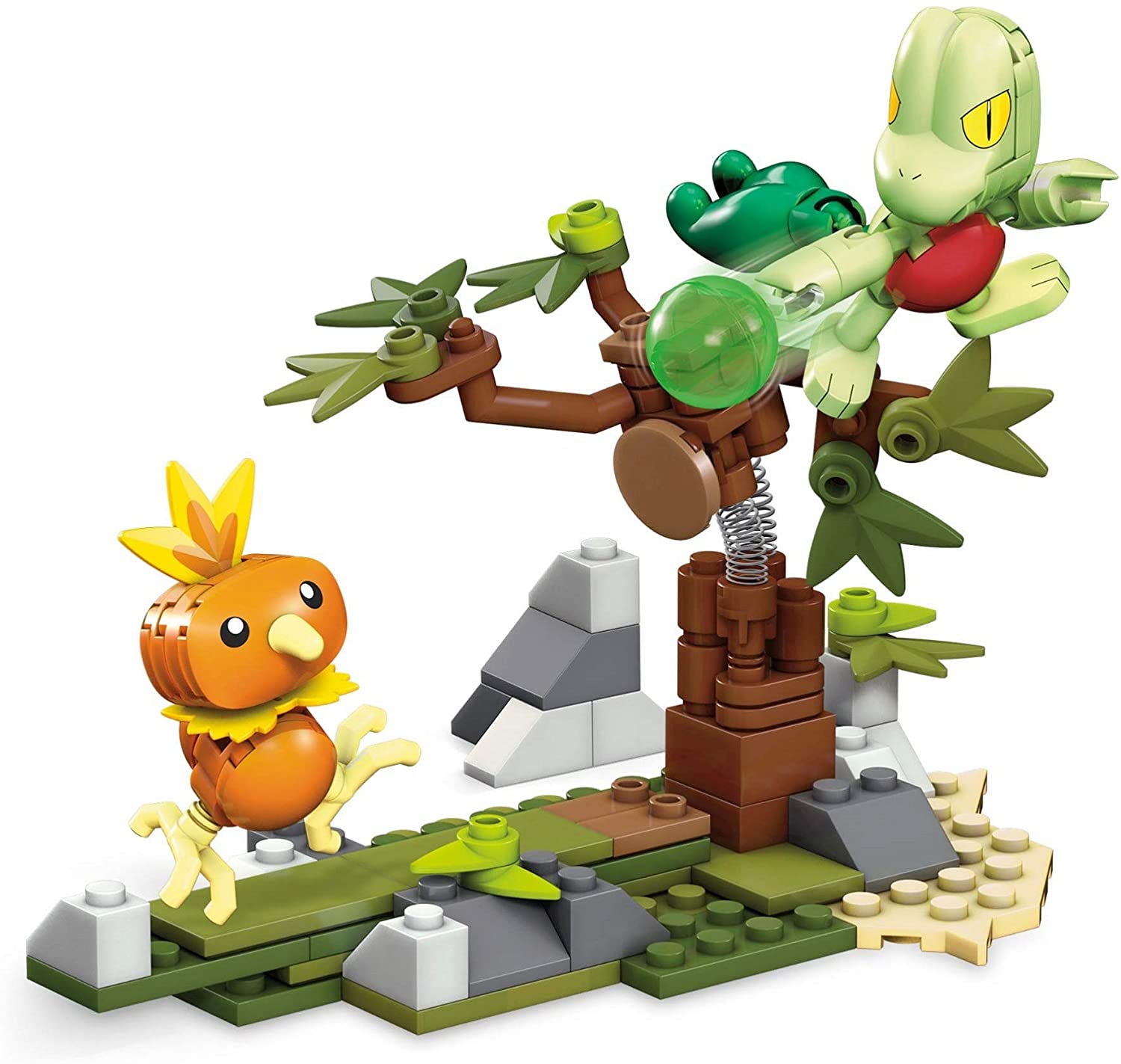 Pokemon: Torchic Vs. Treecko Mega Construx