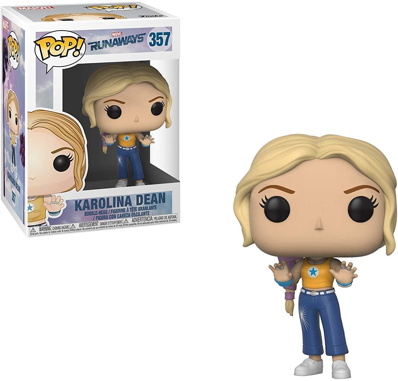 Marvel's Runaways: Karolina Funko Pop! Vinyl