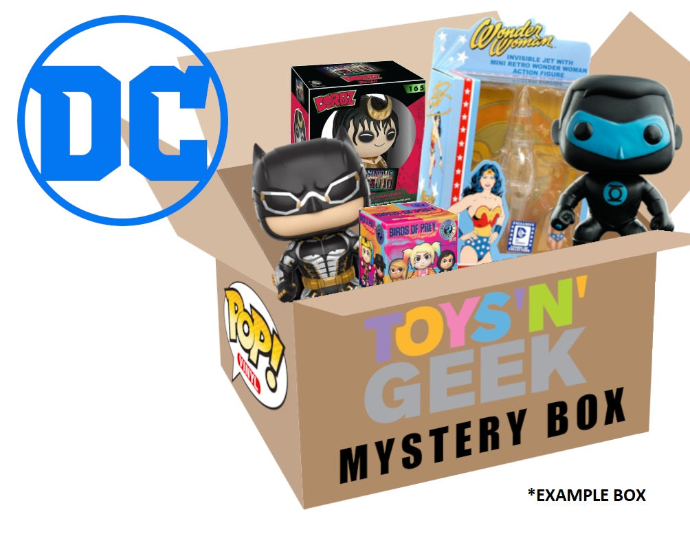 Pop Vinyl Funko Shop Mystery Box Funko Mystery Box: DC