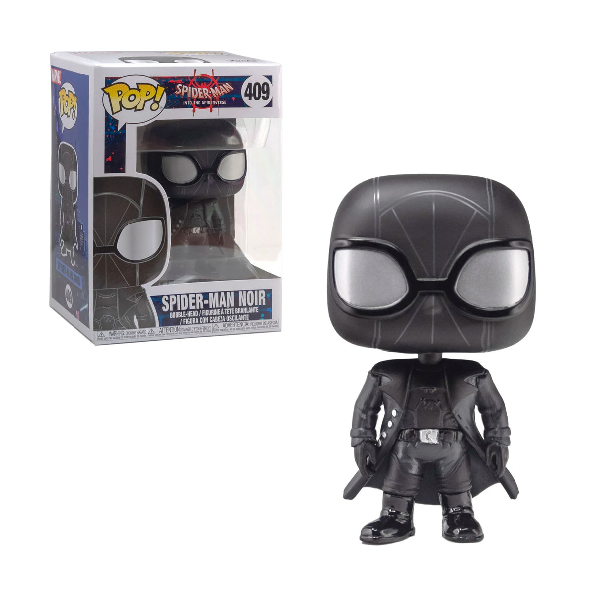Into The Spider Verse Spider Man Noir Funko Pop Vinyl Toys N