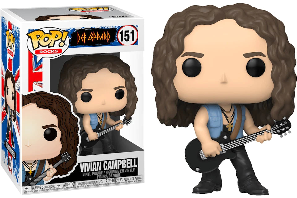 Rocks: Def Leppard Vivian Campbell Funko Pop! Vinyl