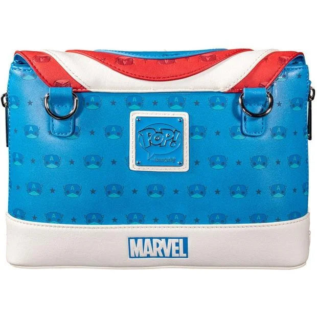 Loungefly x Marvel: Captain America Crossbody Bag