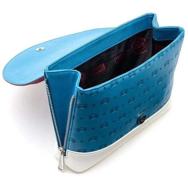 Loungefly x Marvel: Captain America Crossbody Bag