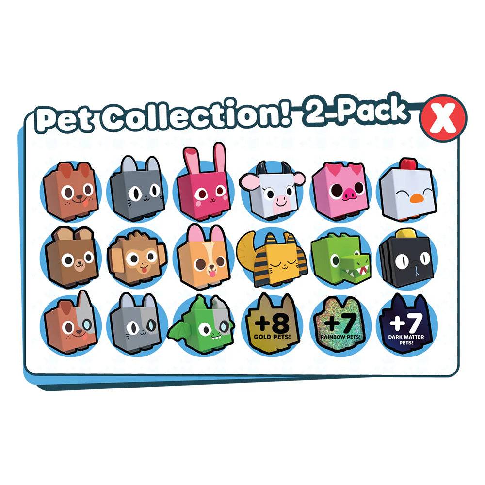 Pet Simulator X: Mystery Pets Series 1 (2-Pack)