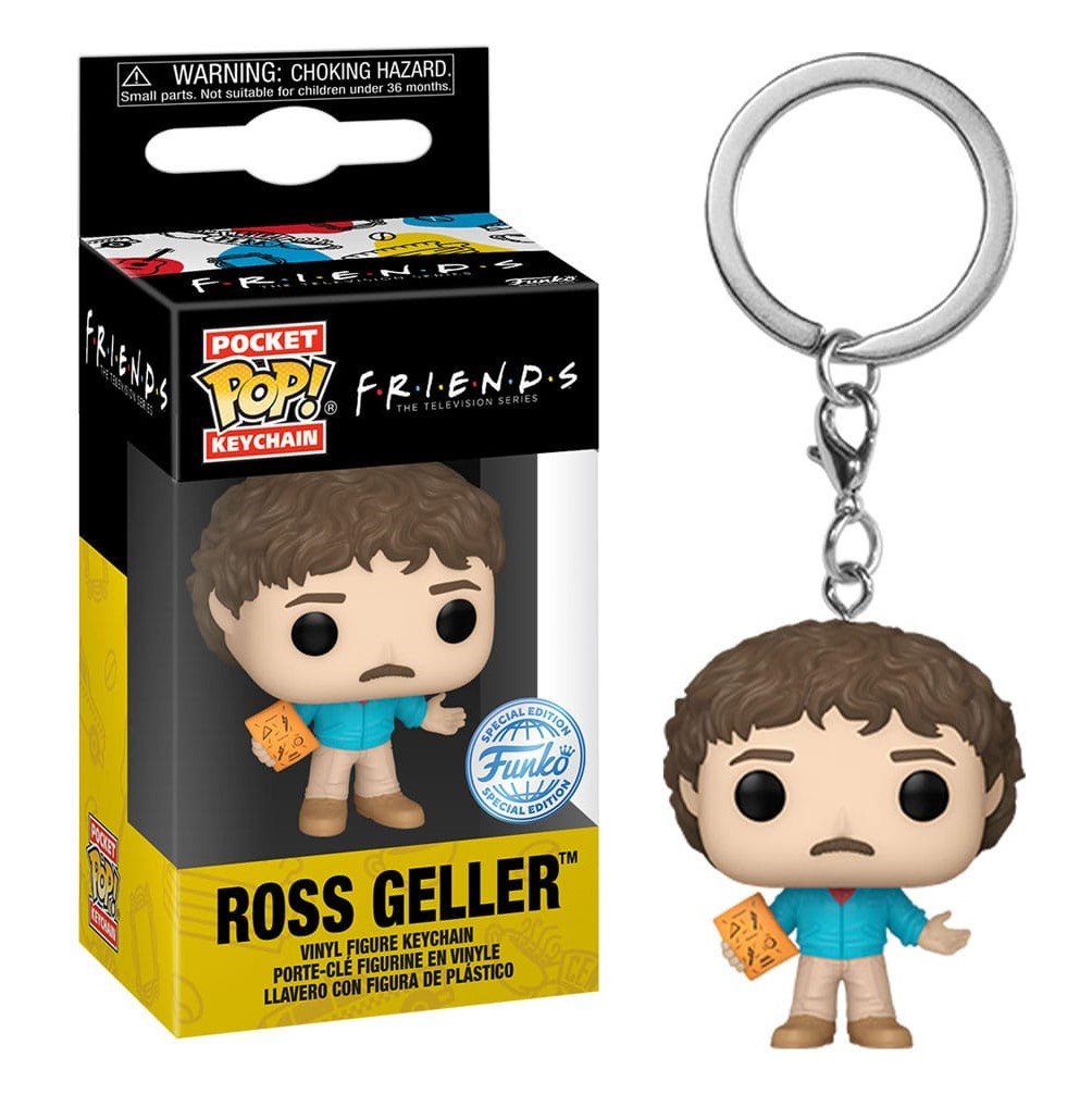 Friends: 80's Ross Funko Pocket POP! Keychain