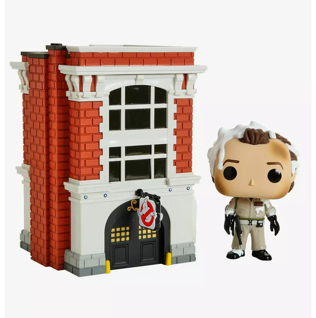 Ghostbusters: Dr. Peter Venkman w/ Firehouse Funko POP! Town