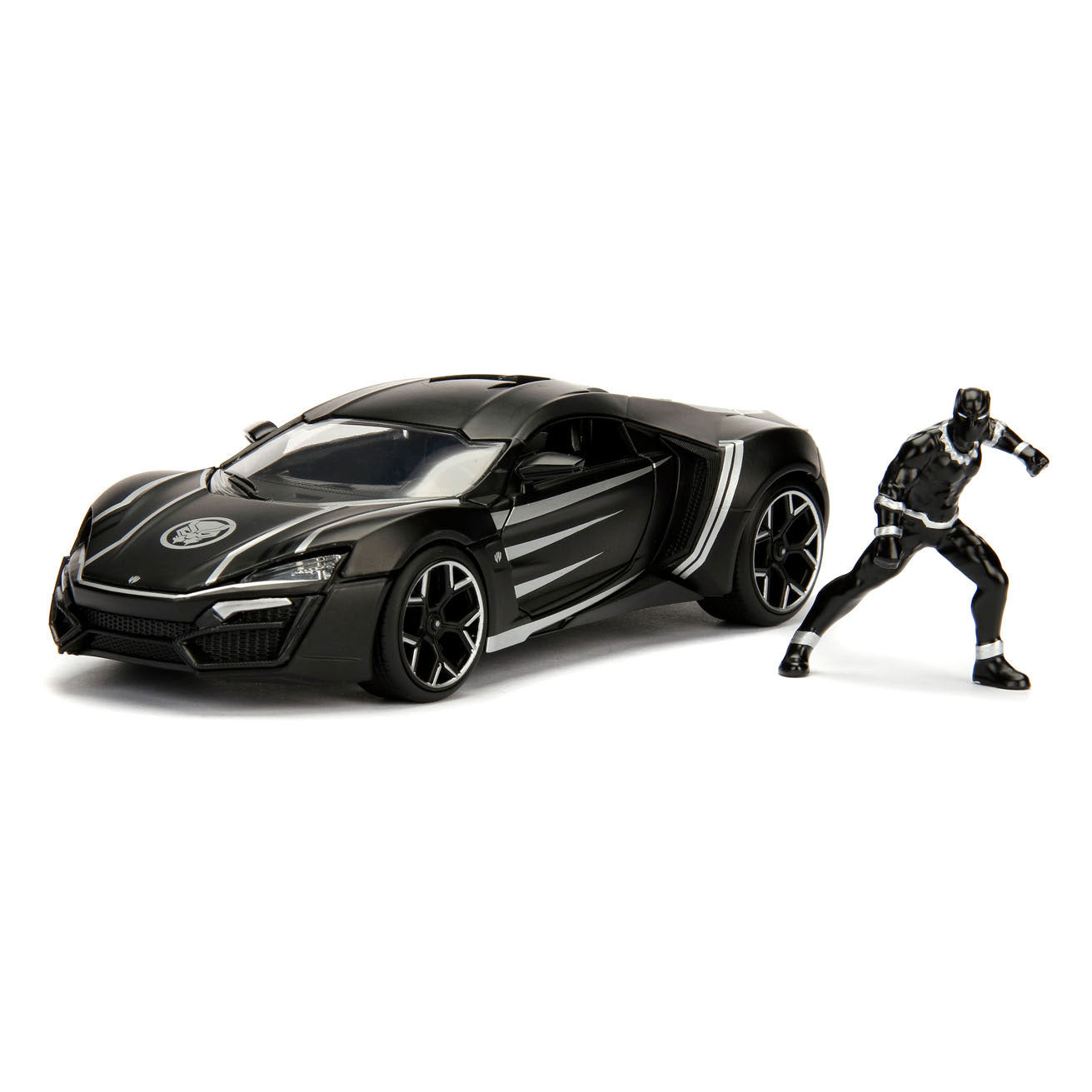 Jada Metals: Avengers Black Panther & Lykan Hypersport