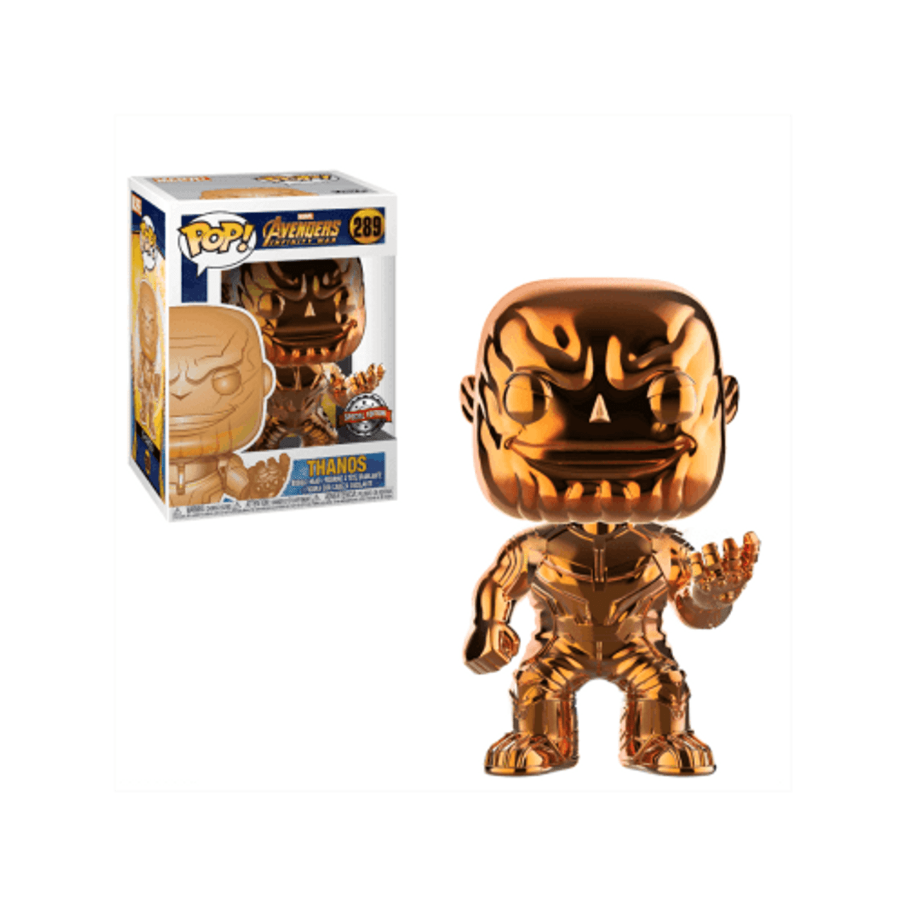 Avengers Infinity War: Thanos (Orange Chrome) Funko POP! Vinyl