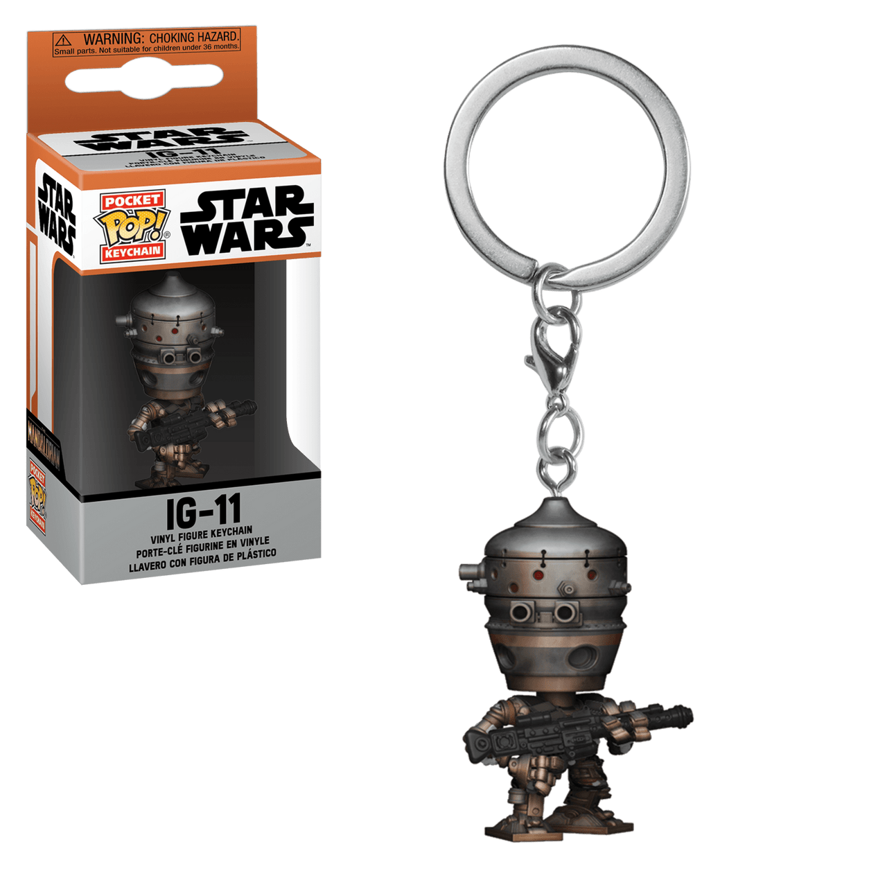 Star Wars The Mandalorian: IG-11 Funko Pocket Pop! Keychain