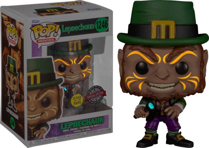 Horror: Leprechaun w/ Flashlight (Glow in the Dark) Funko POP! Vinyl