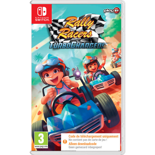 Rally Racers Turbo Charged Nintendo Switch Game (Code in a box)