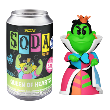 Funko Vinyl Soda: Alice in Wonderland: Queen of Hearts (Blacklight)