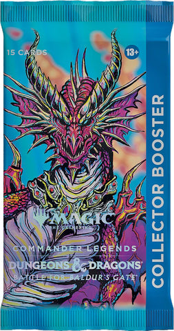 Magic the Gathering: Battle for Baldur's Gate Commander Legends Collector Booster Pack