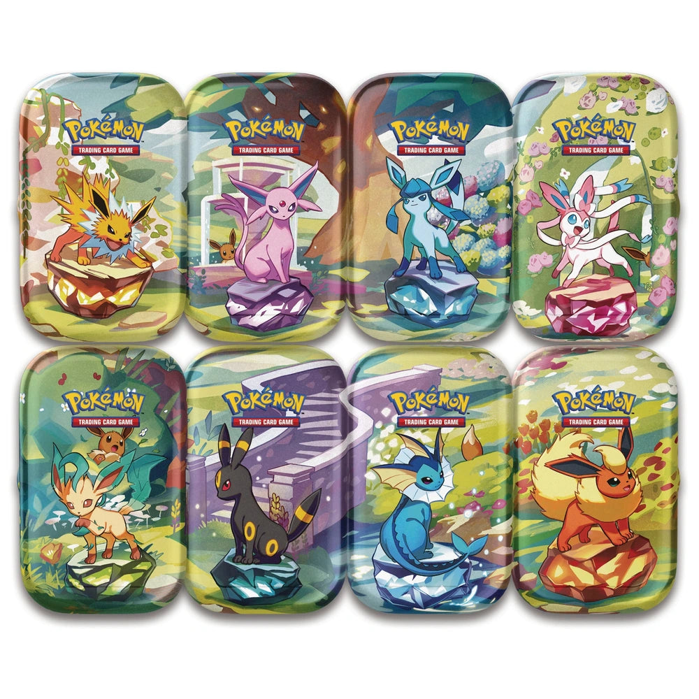 Pokemon TCG: Scarlet & Violet Prismatic Evolutions Mini Tin (1 Random Tin)