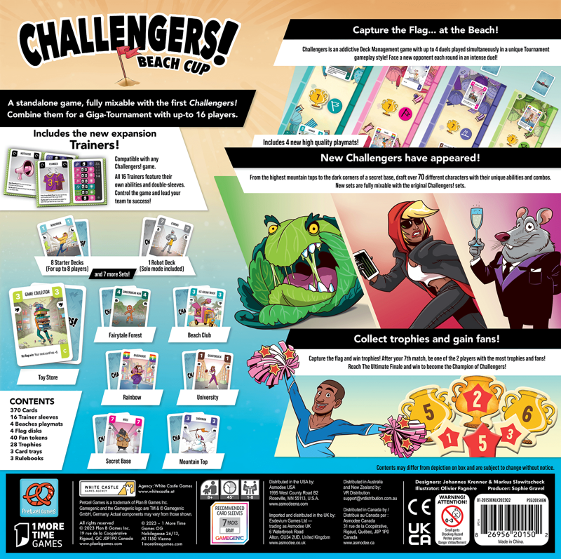 Challengers! Beach Cup Board Game