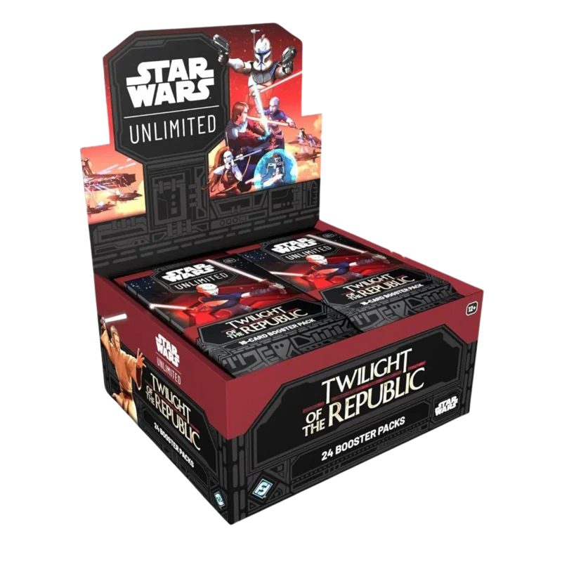 Star Wars: Unlimited Twilight of the Republic Booster Box (24 Sealed Packs)