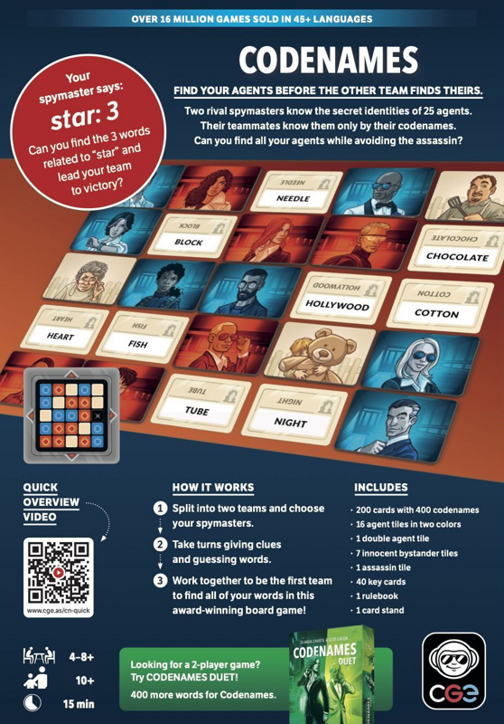 Codenames (2025 Refresh)