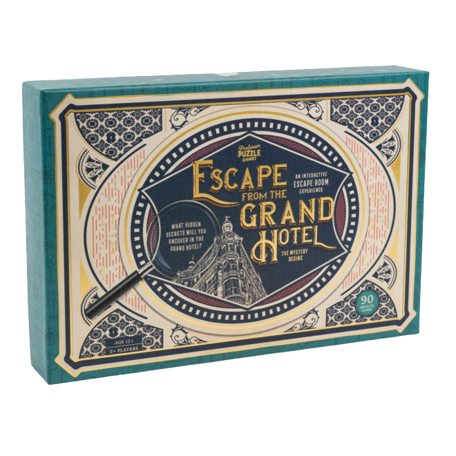 Professor Puzzle Escape from the Grand Hotel Escape Room Game