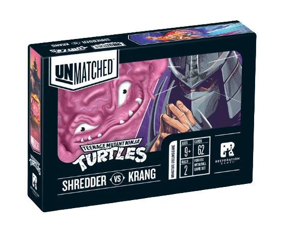 Unmatched Adventures: Teenage Mutant Ninja Turtles Shredder VS Krang Expansion