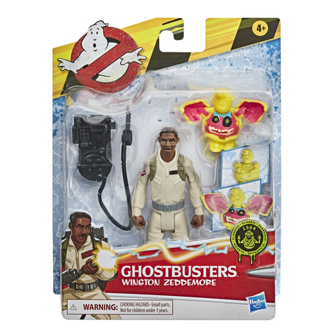 Ghostbusters Fright Features: Winston Zeddemore w/ Ghost Figure