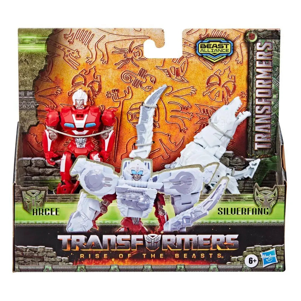 Transformers Rise of the Beasts: Arcee & Silverfang Figure 2-Pack