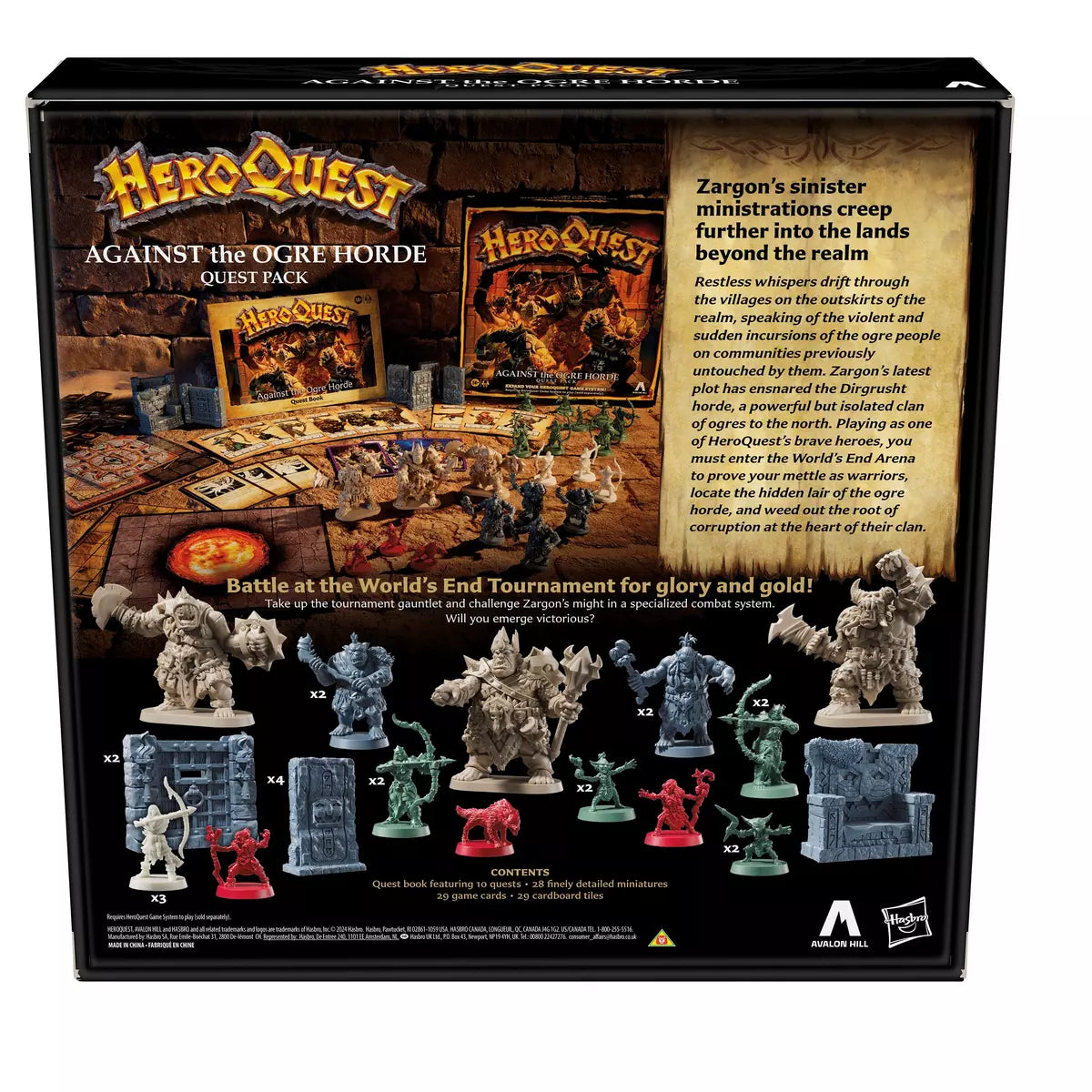 HeroQuest: Against the Ogre Horde Quest Pack